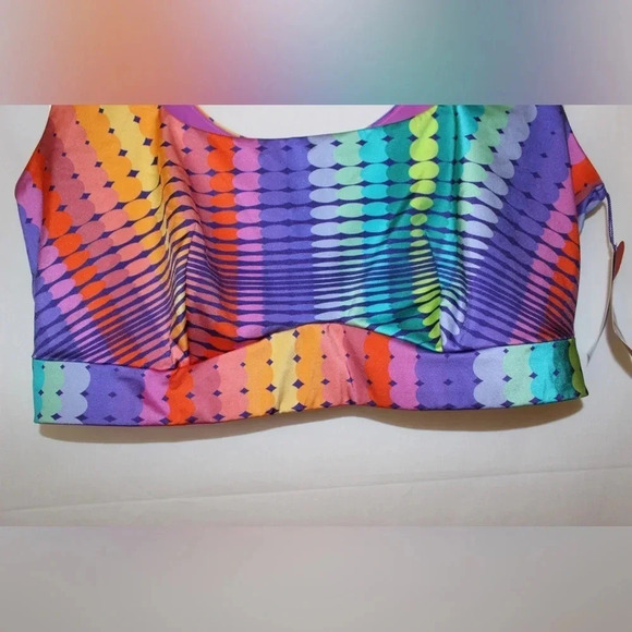 NWT Yitty Headliner Shaping Midi Pride Rainbow Bralette 3XL in Pride Prismatic - Picture 3 of 11